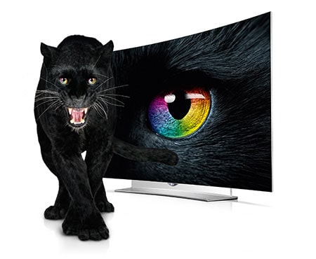 LG 4K OLED TV mit 164 cm (65 Zoll) Bildschirmdiagonale, Curved Design, CINEMA 3D-TV und Magic Remote , 65EG9609