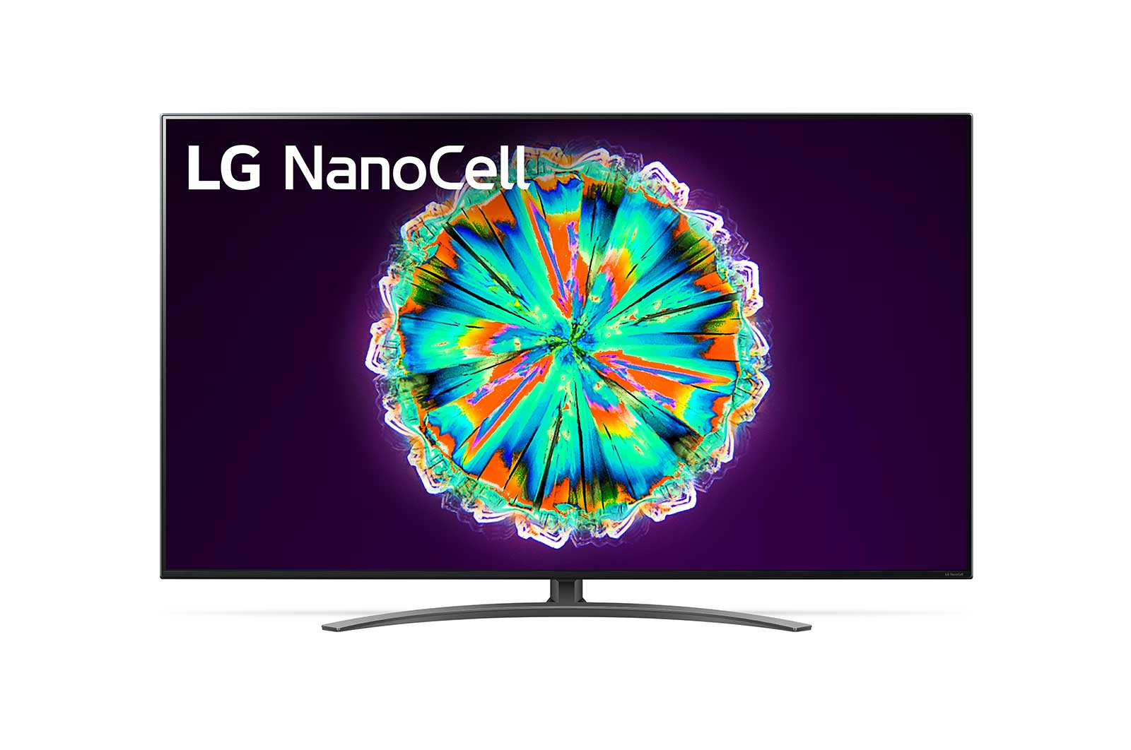 Vorderseite von 65“ LG 4K NanoCell TV 65NANO917NA