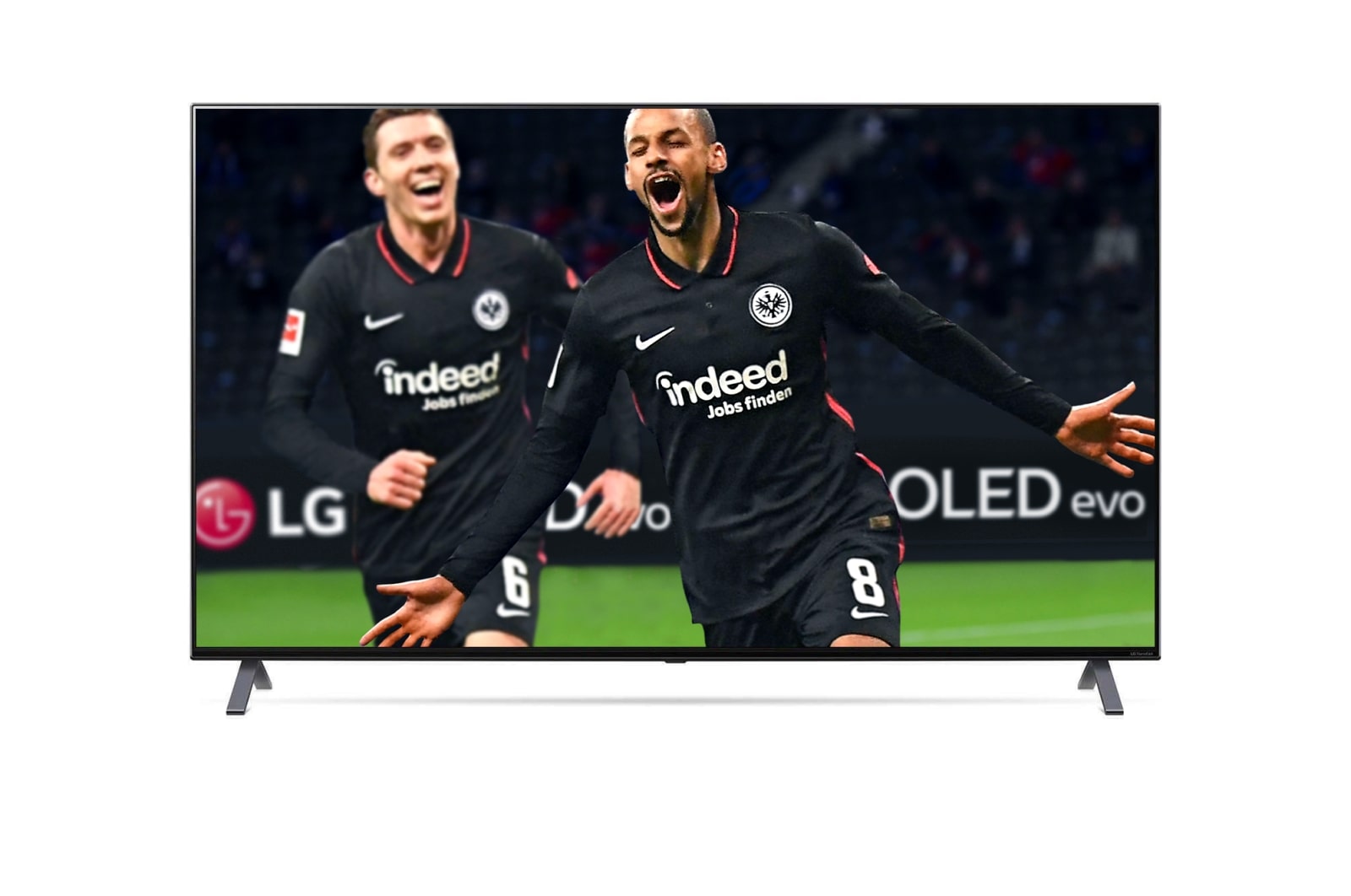 Vorderansicht mit eingefügtem Bild