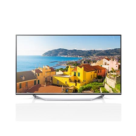 Vorderseite von Smart TV mit 164 cm (65 Zoll) Bildschirmdiagonale, Ultra HD-Auflösung, 4K-IPS-Panel und Ultra Slim Design  65UF8009