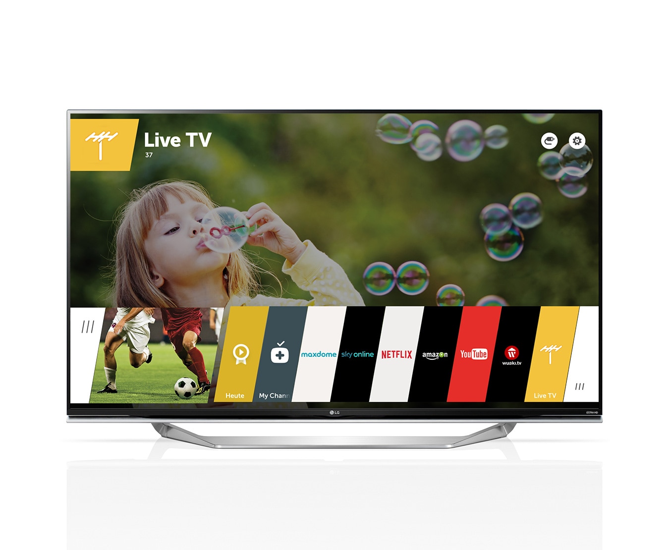 LG Ultra HD TV MIT 151 cm (60 Zoll) BILDSCHIRMDIAGONALE, SMART TV, 4K-IPS-PANEL UND ULTRA SLIM DESIGN , 60UF8559