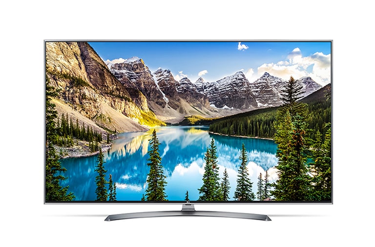 Vorderseite von 65’’ LG UHD TV  65UJ7509