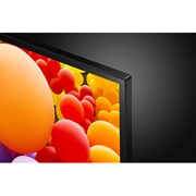 Nahaufnahme der Oberkante des LG UHD TV UT80
