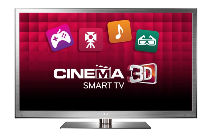 Riesiger 3D-TV von LG mit CINEMA 3D und Magic Remote