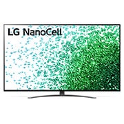 Eine Vorderansicht des LG NanoCell TV