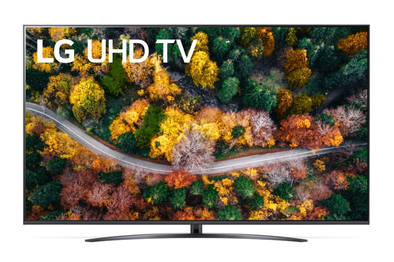 Vorderseite von 75“ LG UHD 4K TV 75UP78009LB