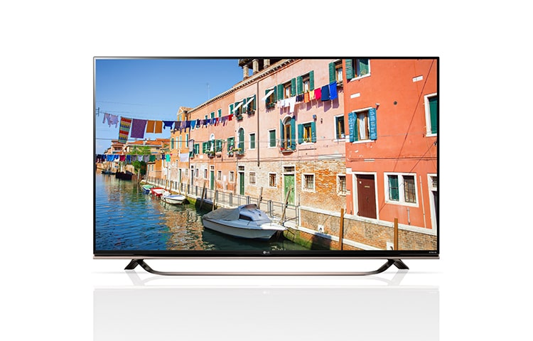 Vorderseite von 4K LCD TV mit 200 cm (79 Zoll) Bildschirmdiagonale, webOS, 4K 3D&#43; und Ultra HD-Auflösung  79UF8609
