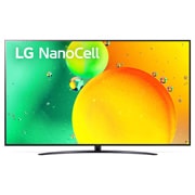 Eine Vorderansicht des LG NanoCell TV