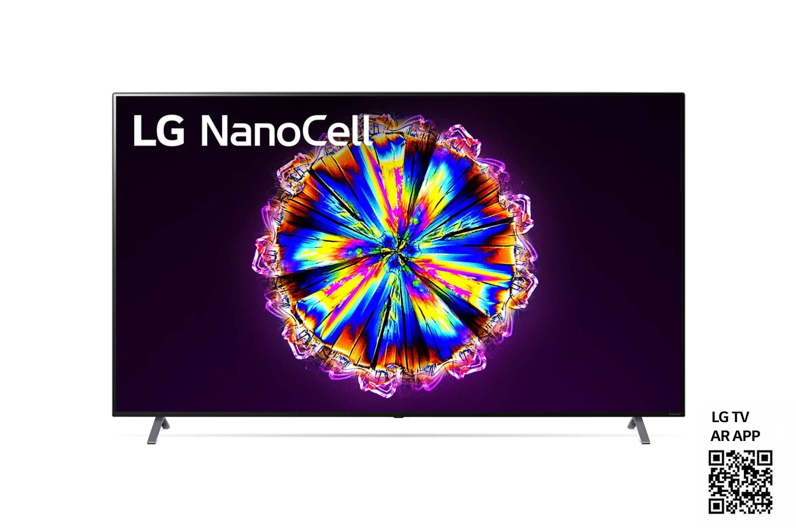 Vorderseite von 86“ LG 4K NanoCell TV 86NANO906NA