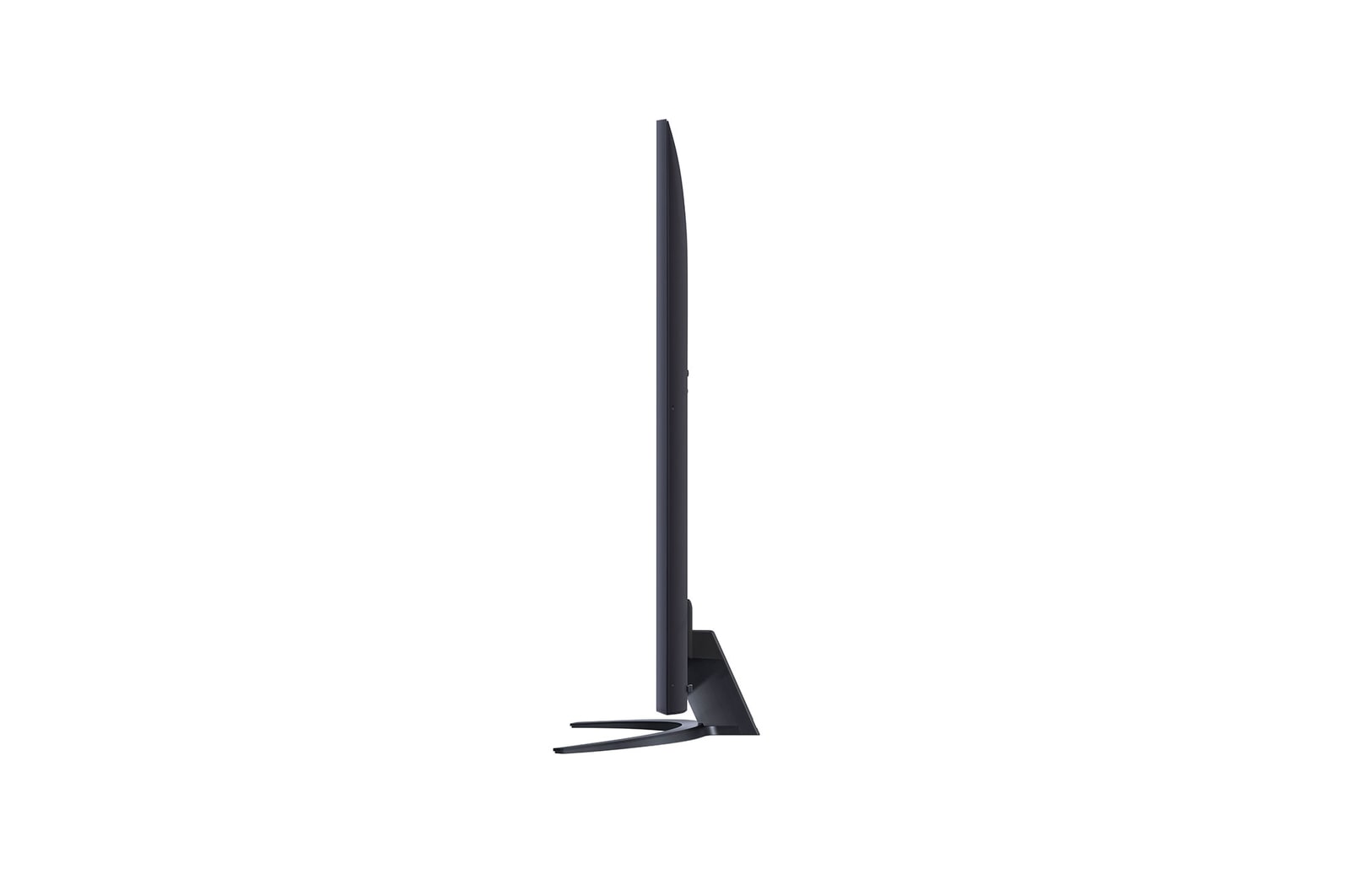Seitenansicht des LG UHD TV, UT80