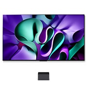 LG 97 Zoll LG SIGNATURE OLED M4 True Wireless TV mit 4K 120 Hz Video- und Audioübertragung , OLED97M49LA