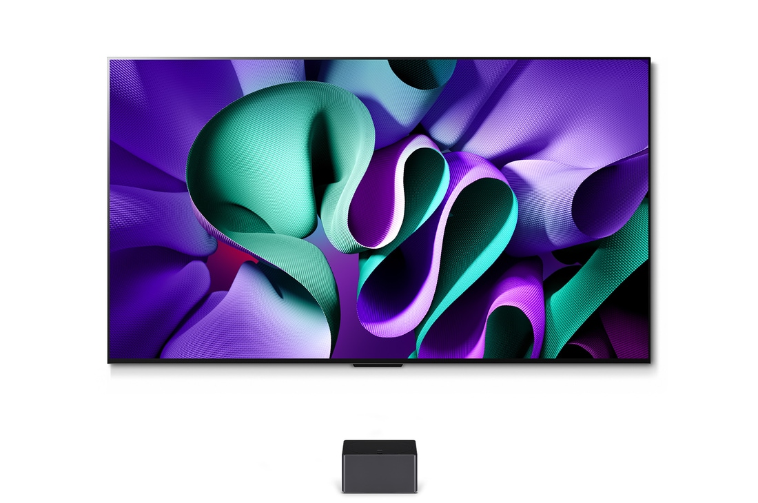 LG 97 Zoll LG SIGNATURE OLED M4 True Wireless TV mit 4K 120 Hz Video- und Audioübertragung , OLED97M49LA