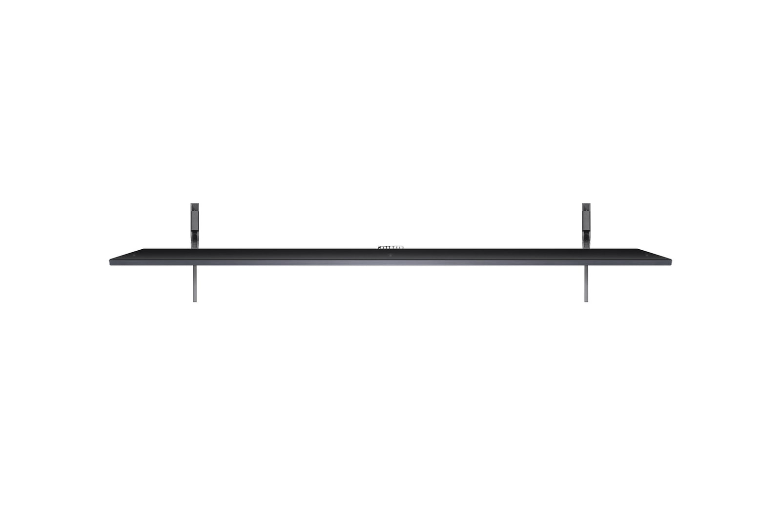 Nahaufnahme der Oberkante des LG QNED TV, 43QNED776RB