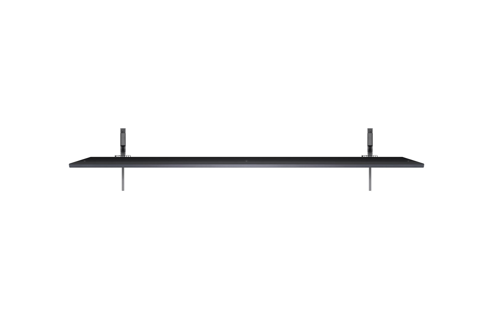 Nahaufnahme der Oberkante des LG QNED TV, 43QNED776RB