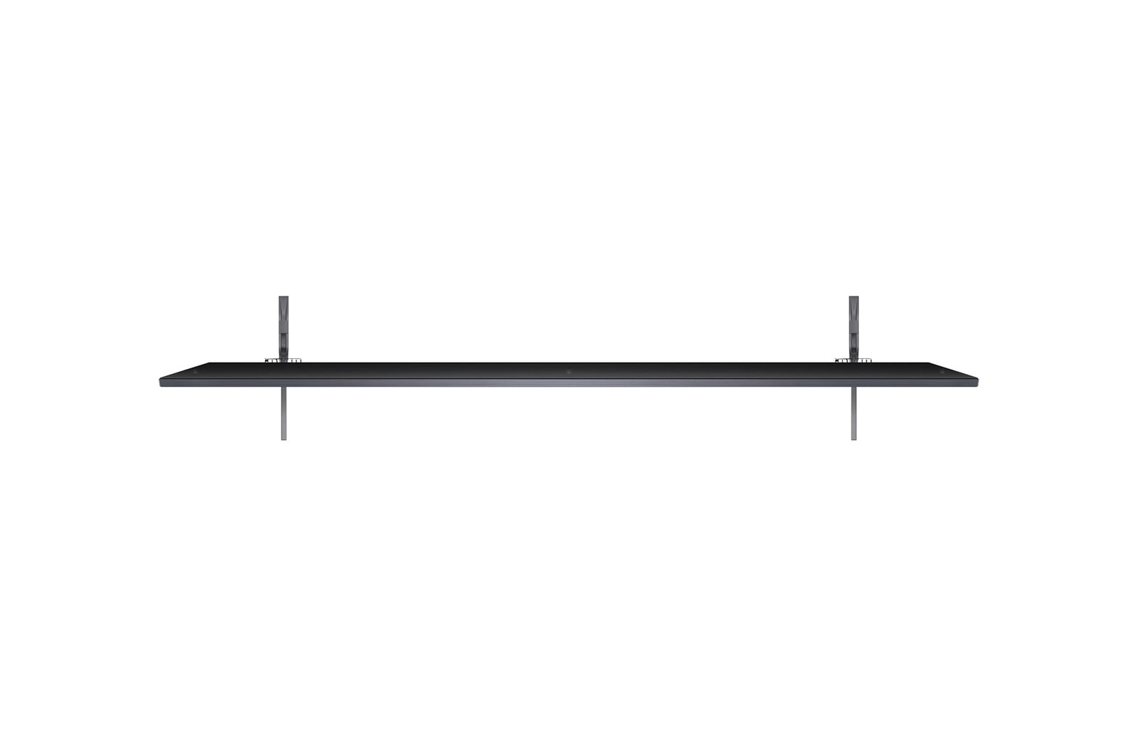 Nahaufnahme der Oberkante des LG QNED TV, 75QNED776RB
