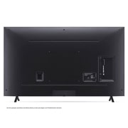 Ansicht des LG NanoCell-Fernsehers von hinten, NANO80