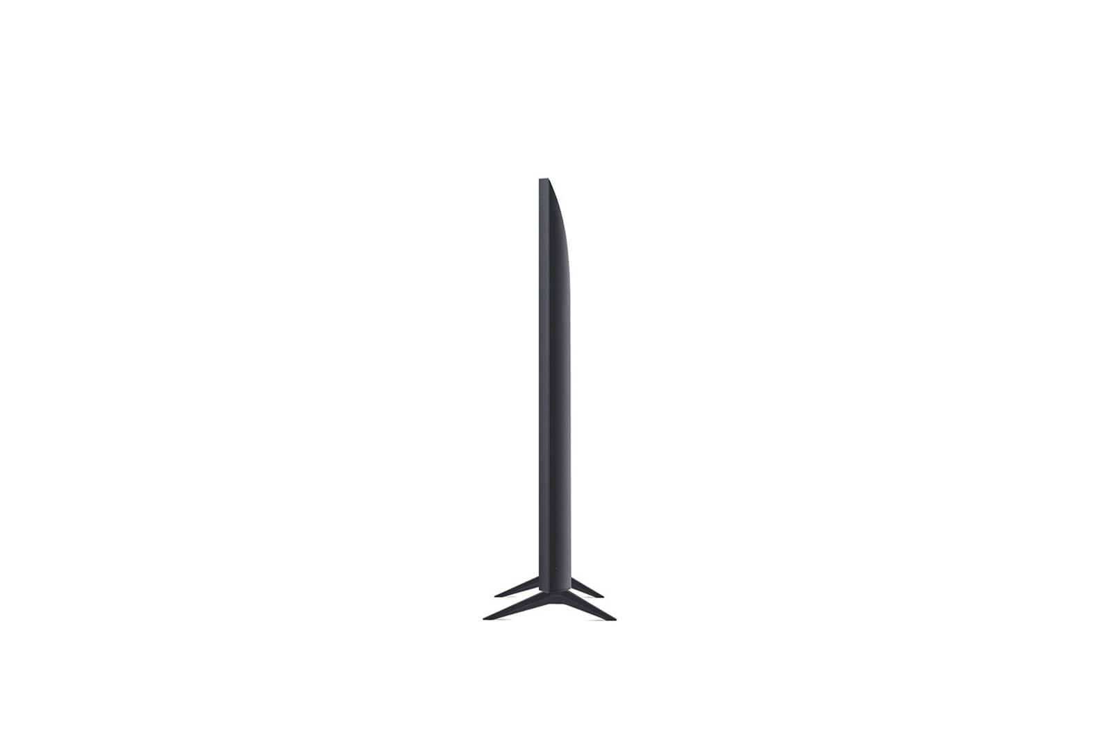 Seitenansicht des LG NanoCell-Fernsehers, NANO82