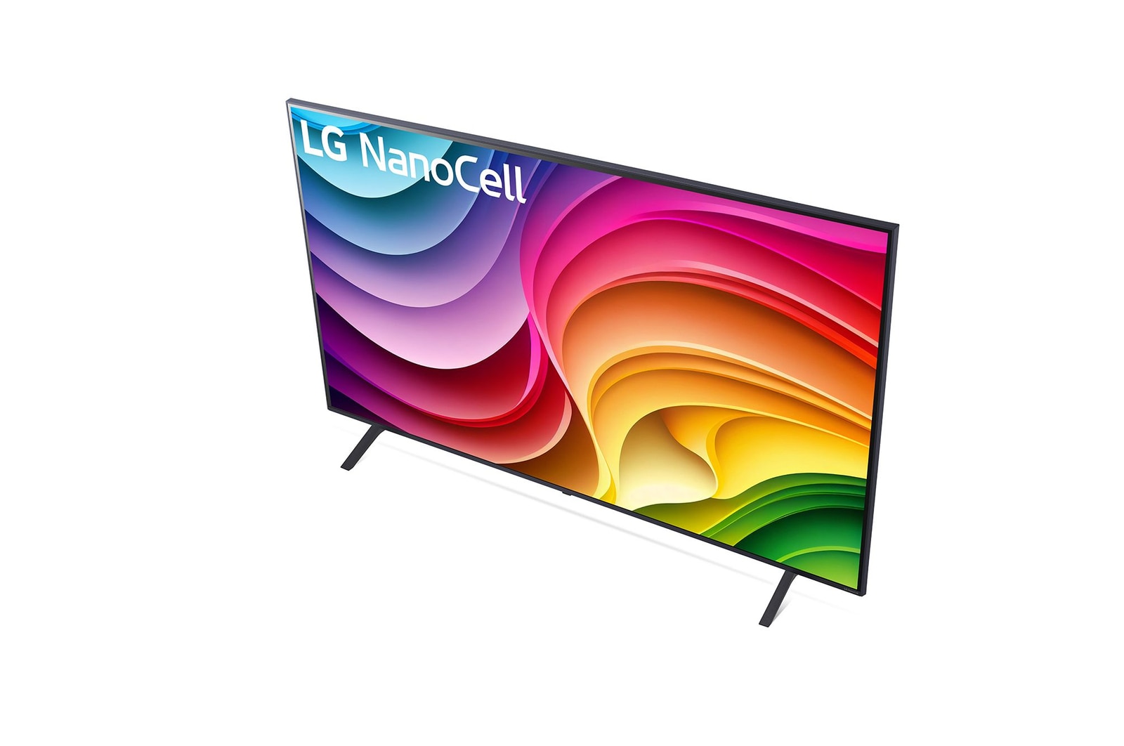 Ansicht oben rechts von LG NanoCell TV
