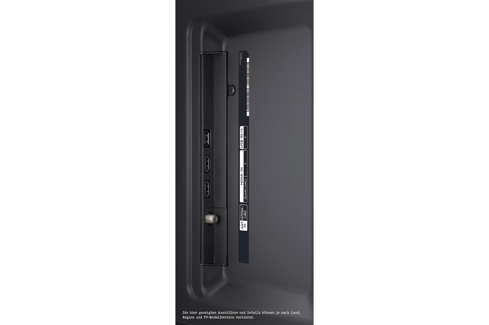 LG NanoCell TV Zurück Details