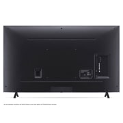 Ansicht des LG NanoCell-Fernsehers von hinten, NANO80