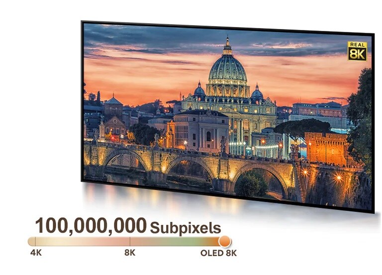 Ein TV-Bildschirm, auf dem der Petersplatz in Rom zu sehen ist (Video abspielen)