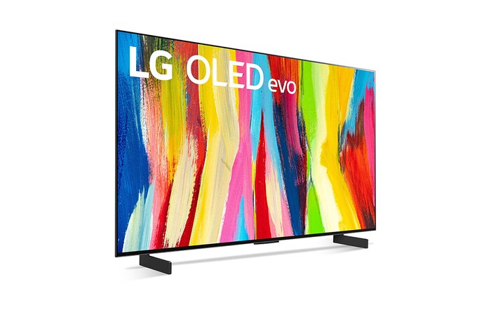 LG 42" LG 4K OLED evo TV C2, OLED42C27LA