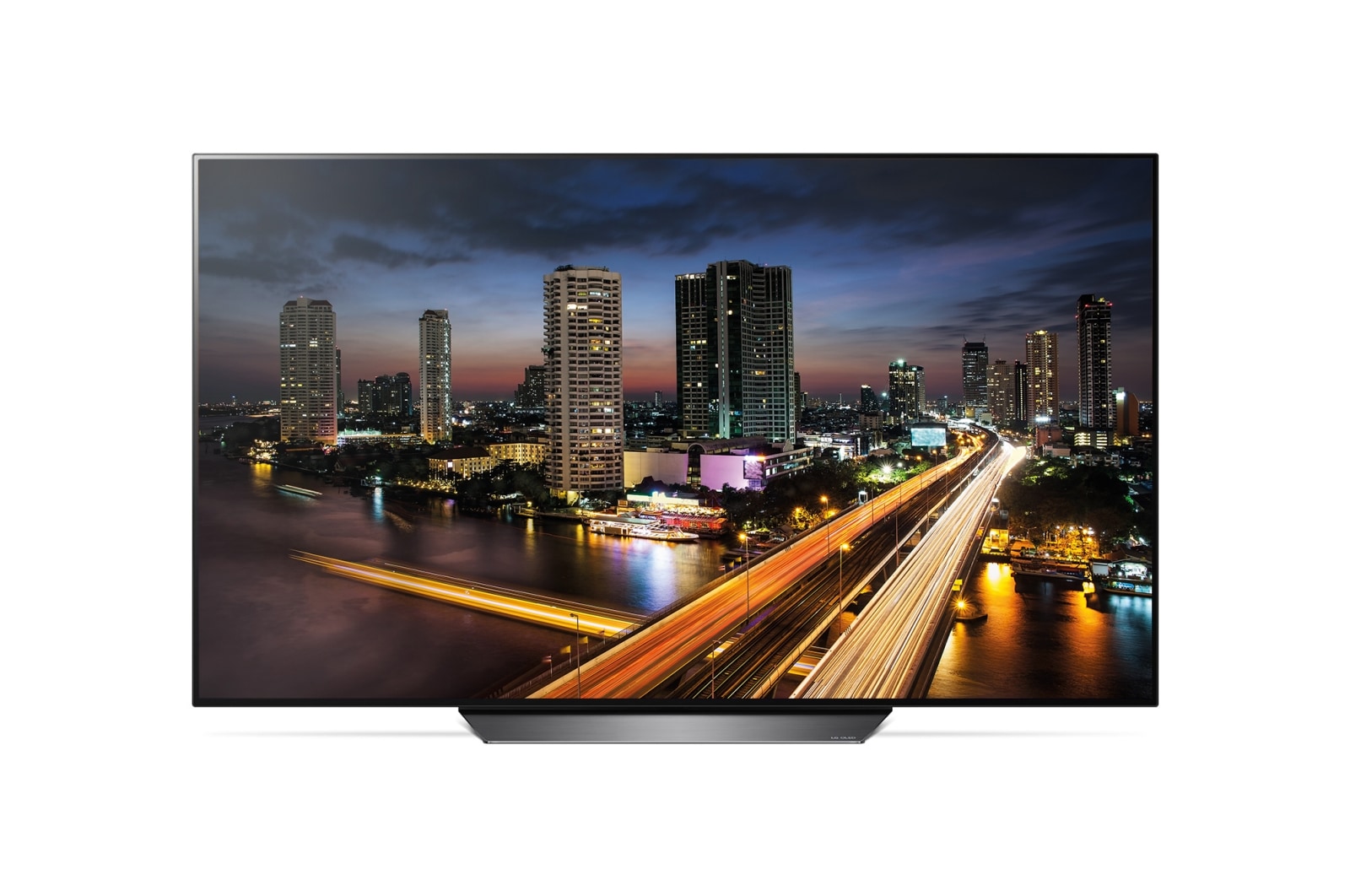 Vorderseite von 55&#34; OLED B8 4K TV OLED55B8