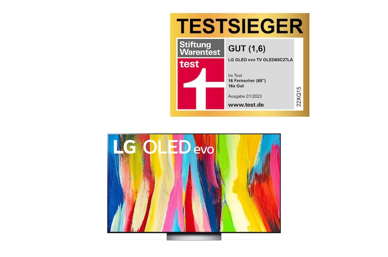 LG 55" LG 4K OLED evo TV C2, OLED55C24LA