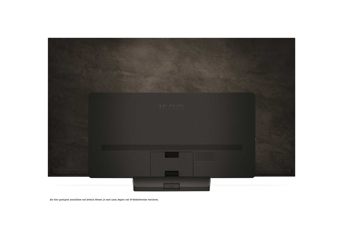 Rückansicht des LG OLED evo TV C4