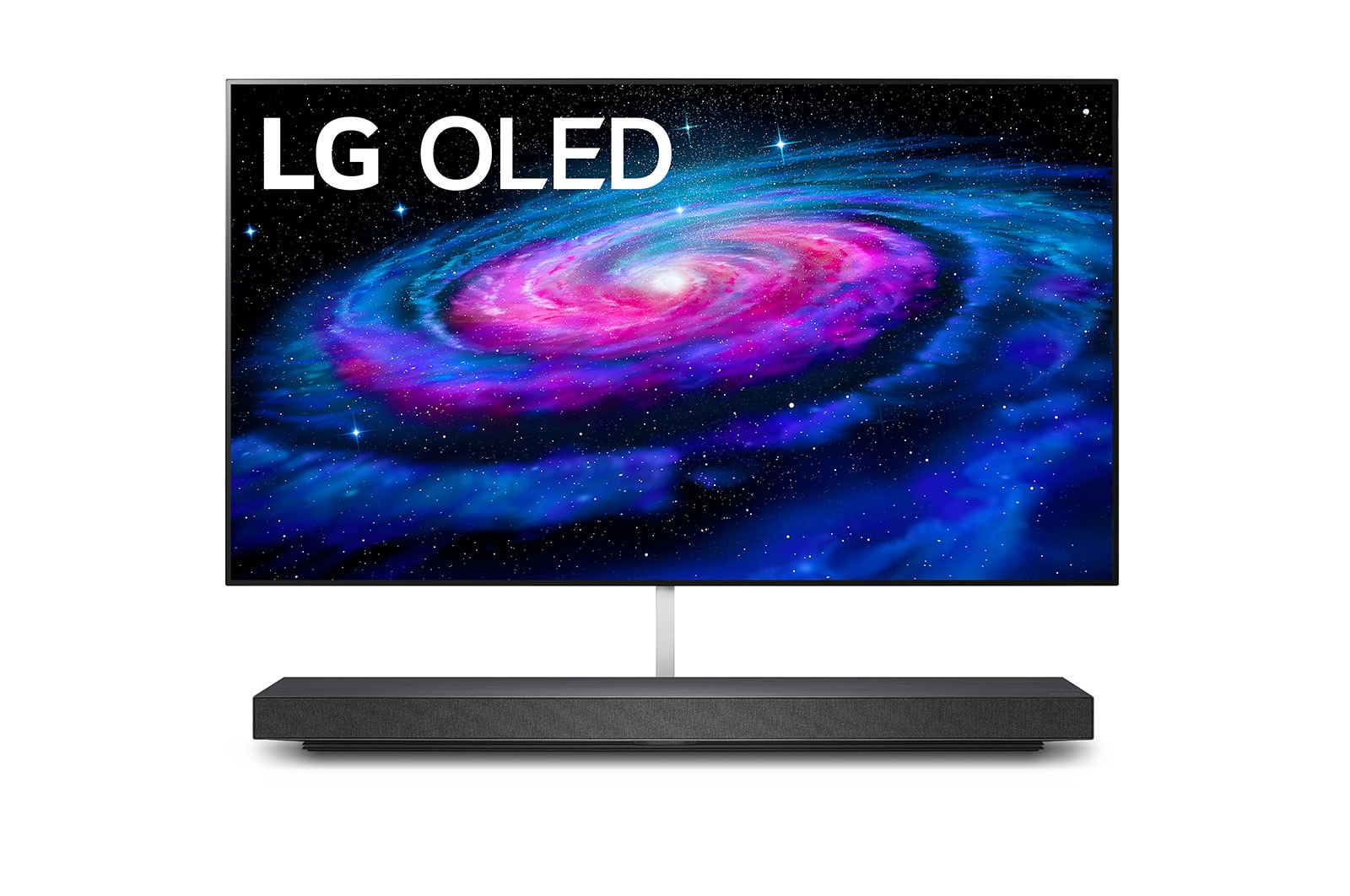 Vorderseite von 65&#34; OLED WX 4K TV OLED65WX9LA