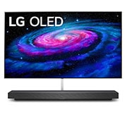 Vorderseite von 65&#34; OLED WX 4K TV OLED65WX9LA