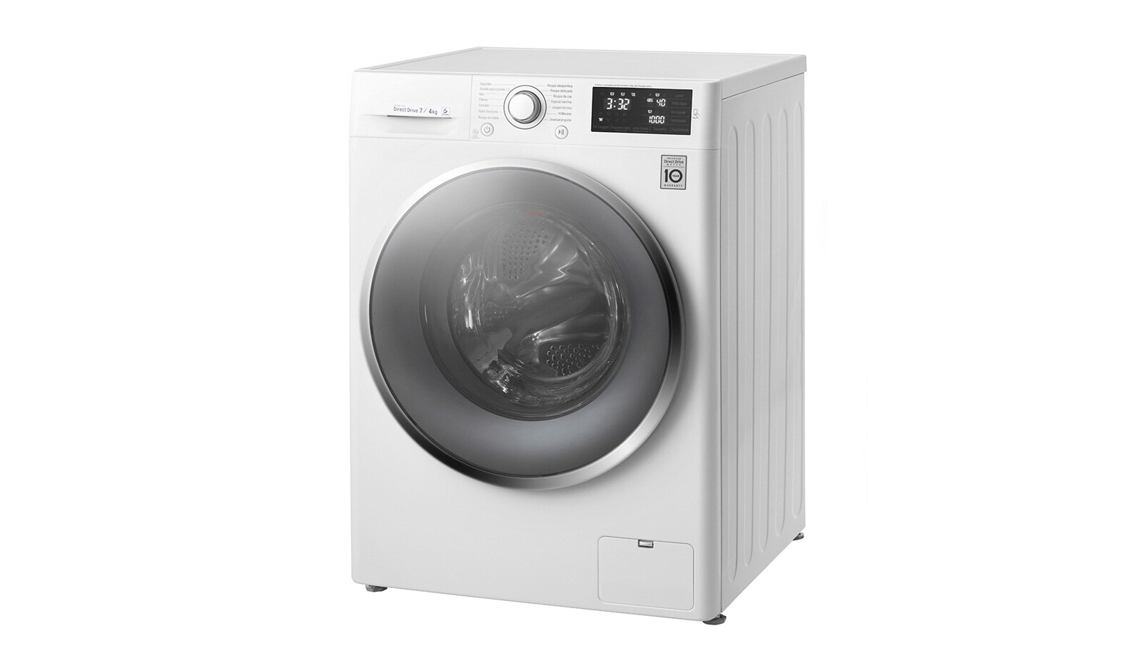 LG Waschtrockner mit 6 Motion Direct Drive™-Technologie. 7 kg Waschen / 4 kg Trocknen bei nur 45 cm Gerätetiefe., F12U2HDM1NH