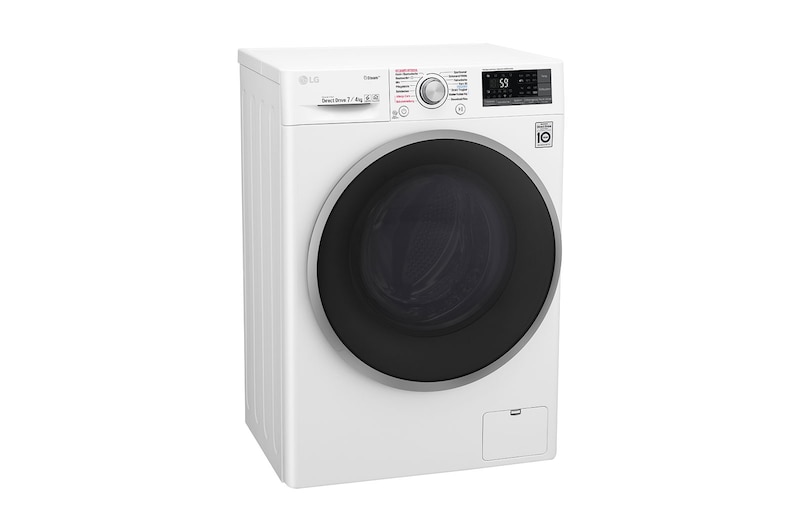 LG Waschtrockner Slim | Serie 7 | 7 kg Waschen | 4 kg Trocknen | Inverter DirectDrive™ | 45 cm tief, F12WD74SLIM