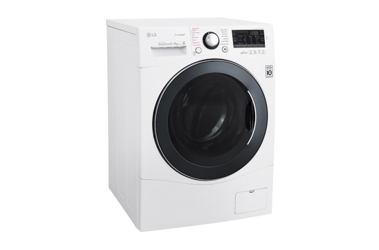 LG Waschtrockner mit ECO Hybrid System, NFC und 6 Motion DirectDrive™. 9 Kg Waschen / 6 kg Trocknen., F14A8FDH2NH