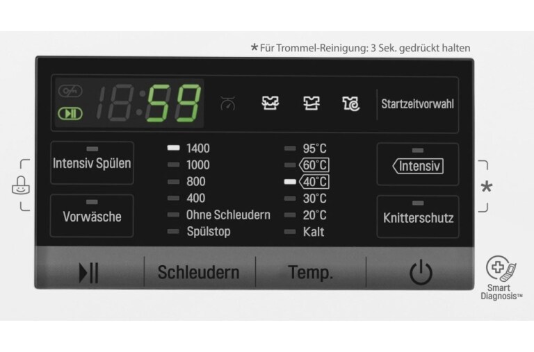 LG Waschmaschine mit bis zu 8 Kg Fassungsvermögen , F14G6TDN2H