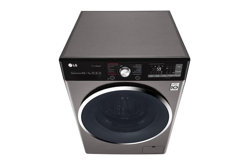 LG Waschtrockner | Serie 9 | 10,5 kg Waschen | 7 kg Trocknen | TrueSteam™ | Inverter DirectDrive™ | SmartThinQ™  , F14WD107TH6