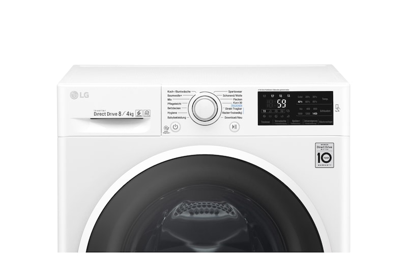 LG Waschtrockner | Serie 5 | 8 kg Waschen | 4 kg Trocknen | Inverter DirectDrive™, F14WD84EN0