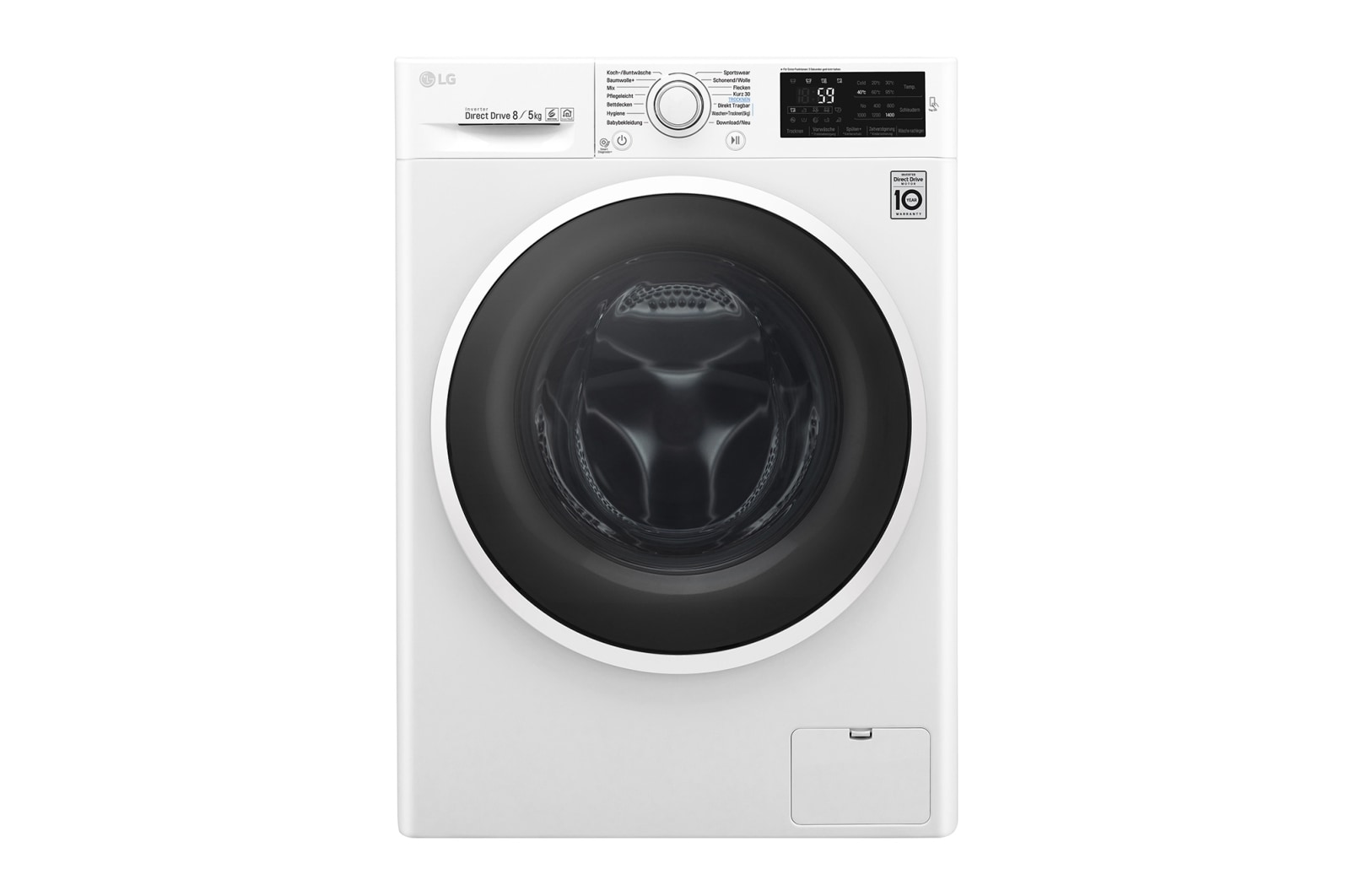 Vorderseite von Waschtrockner | Serie 5 | 8 kg Waschen | 5 kg Trocknen | Inverter DirectDrive™  F14WD85EN0