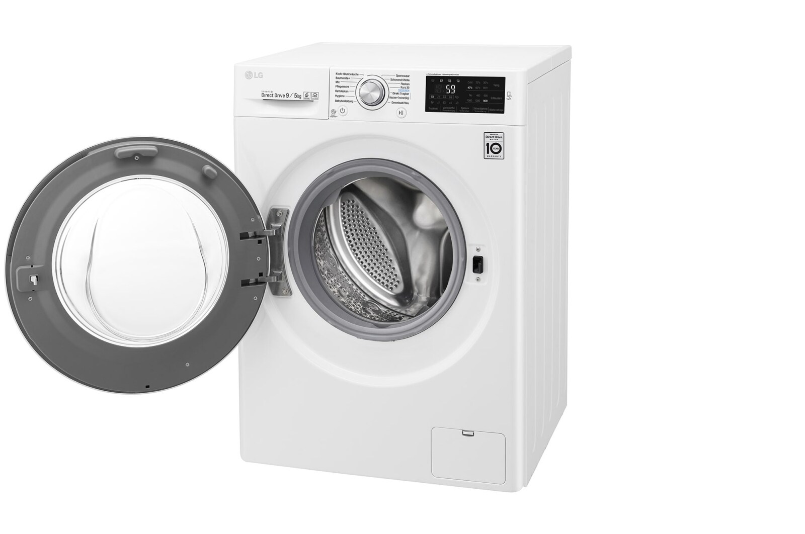 LG Waschtrockner 9KG Waschen / 5KG Trocknen, Tag On NFC, AquaLock™, 6 Motion Drive, F14WD95TN2