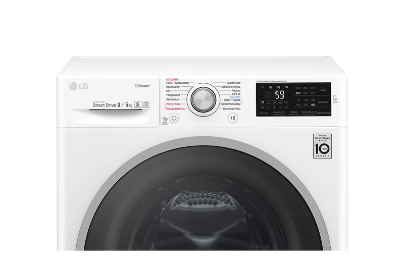 LG Waschtrockner 9 KG Waschen / 5 KG Trocknen |  Steam Funktion | NFC Funktion, F14WD95TS1