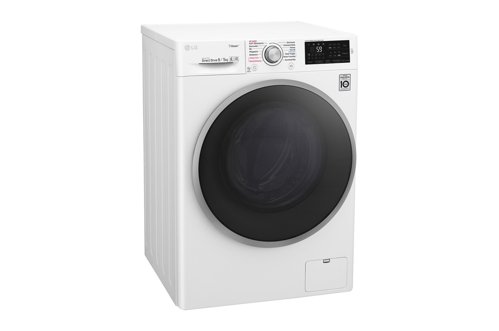 LG Waschtrockner 9 KG Waschen / 5 KG Trocknen |  Steam Funktion | NFC Funktion, F14WD95TS1