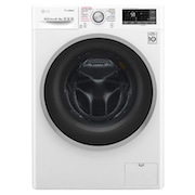 Vorderseite von Waschtrockner | Serie 9 | 9 kg Waschen | 6 kg Trocknen | TrueSteam™ | Inverter DirectDrive™ | SmartThinQ™ | Silber-Rahmen F14WD96EH1