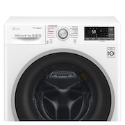 LG Waschtrockner | Serie 9 | 9 kg Waschen | 6 kg Trocknen | TrueSteam™ | Inverter DirectDrive™ | SmartThinQ™ | Silber-Rahmen, F14WD96EH1
