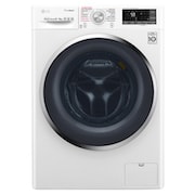 Vorderseite von Waschtrockner | Serie 9 | 9 kg Waschen | 6 kg Trocknen | TrueSteam™ | Inverter DirectDrive™ | SmartThinQ™ | Chrom-Rahmen F14WD96TH2
