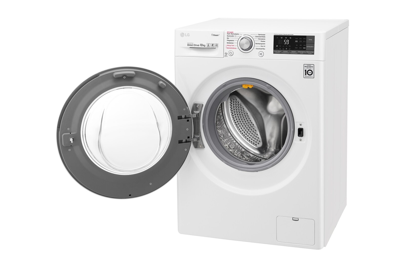 LG Waschmaschine | Serie 7 | 10 kg | Steam™ | TurboWash™ | Smart ThinQ™, F14WM10ATS1