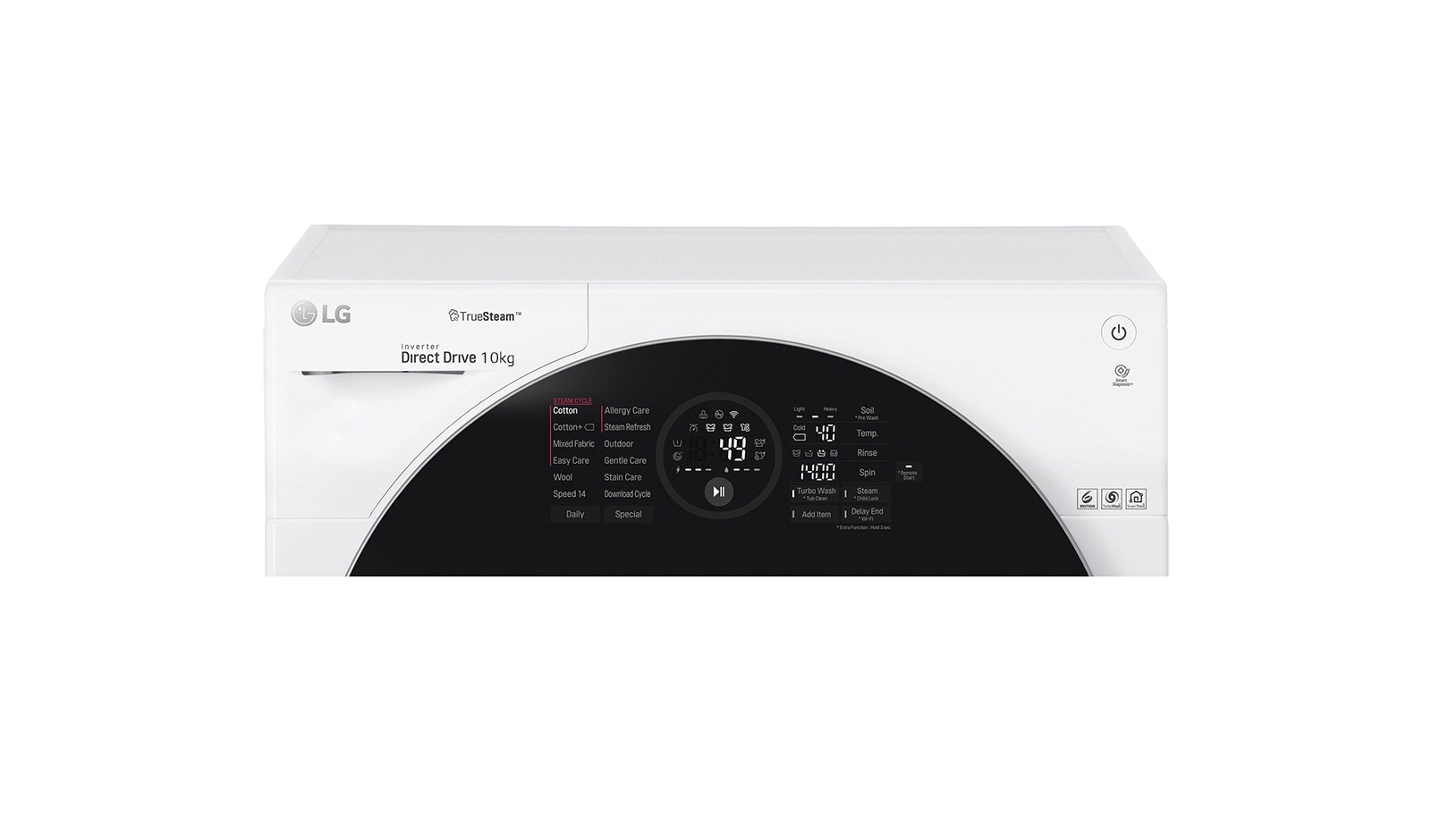 LG Waschmaschine | Serie X | 10 kg | TrueSteam™ | TurboWash™ | SmartThinQ™, F14WM10GT