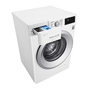 LG Waschmaschine | Serie 3 | 7 kg | Weiß & silber Ring, F14WM7KN1