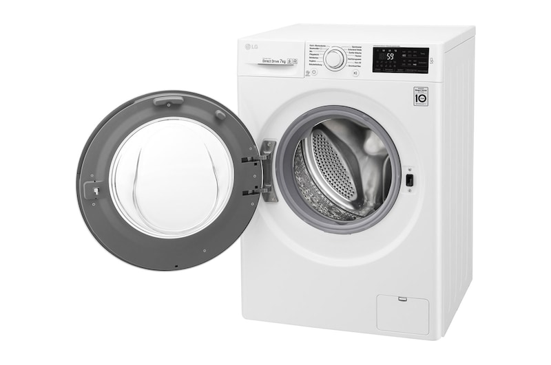 LG Waschmaschine | Serie 3 | 7 kg | Weiß & weißer Ring, F14WM7LN0