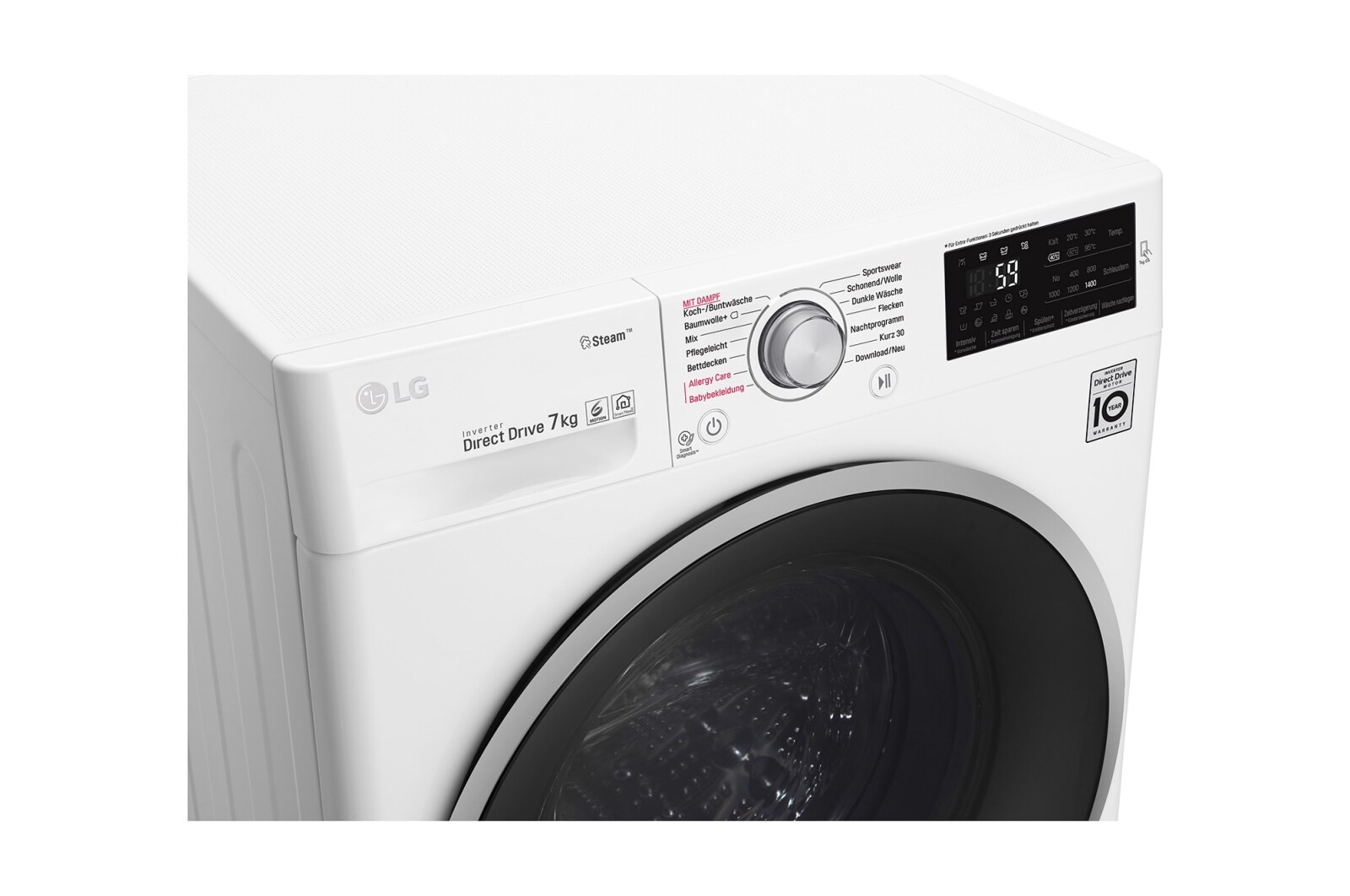 LG Waschmaschine | Serie 7 | 7 kg, F14WM7TS1