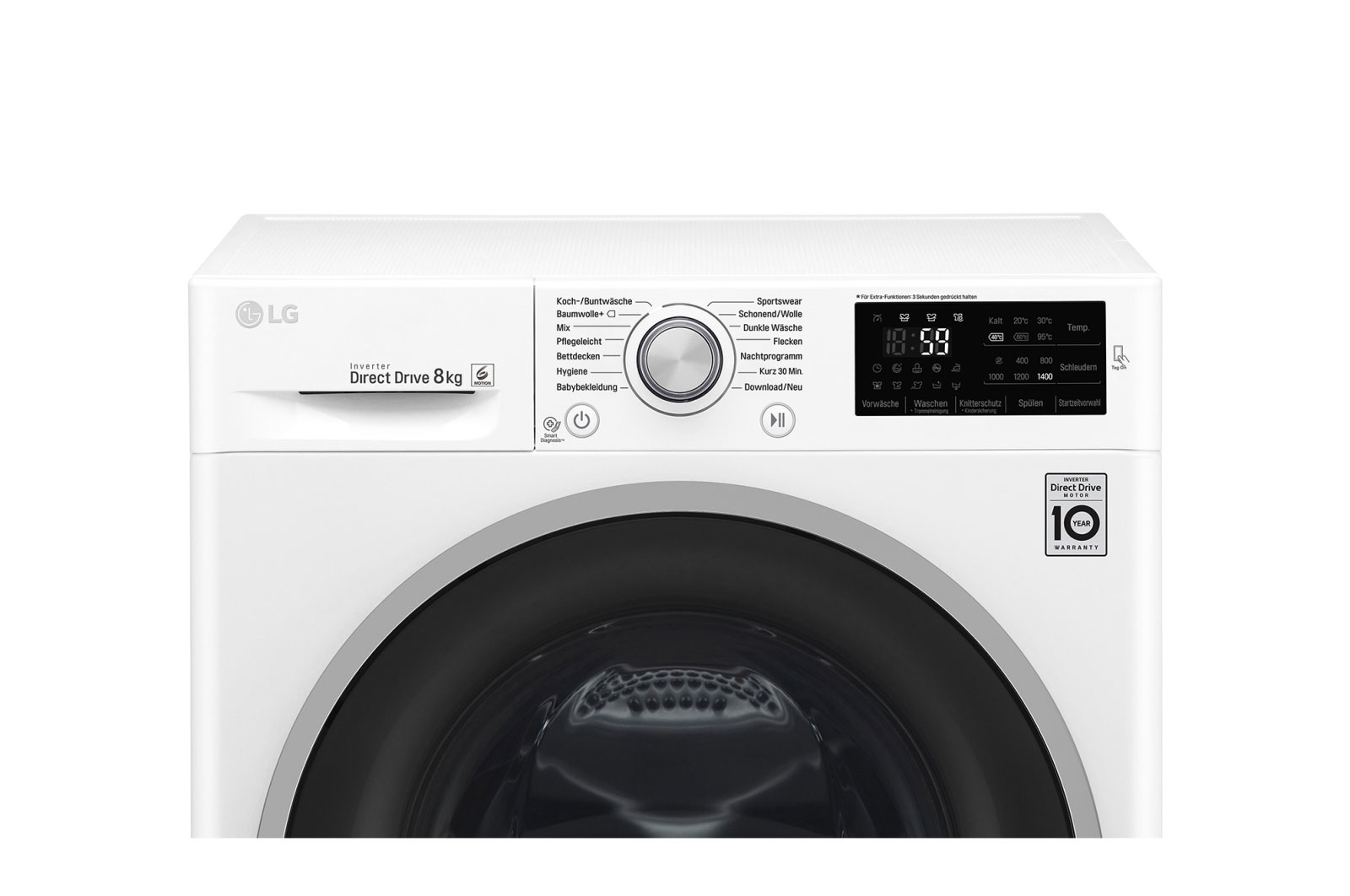 LG Waschmaschine | 8 kg | AquaLock™, F14WM8CN1